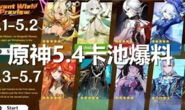 原神7.0卡池爆料最新,新角色与神秘元素即将揭晓